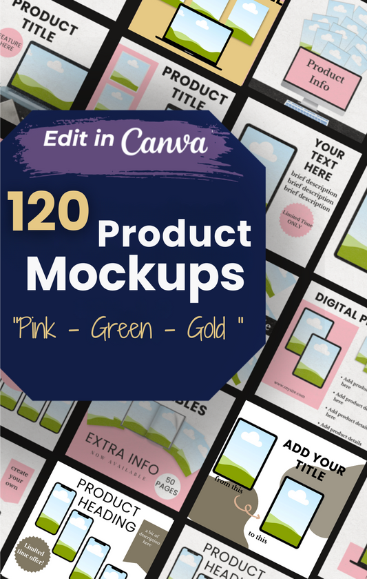 120 Product Mockups